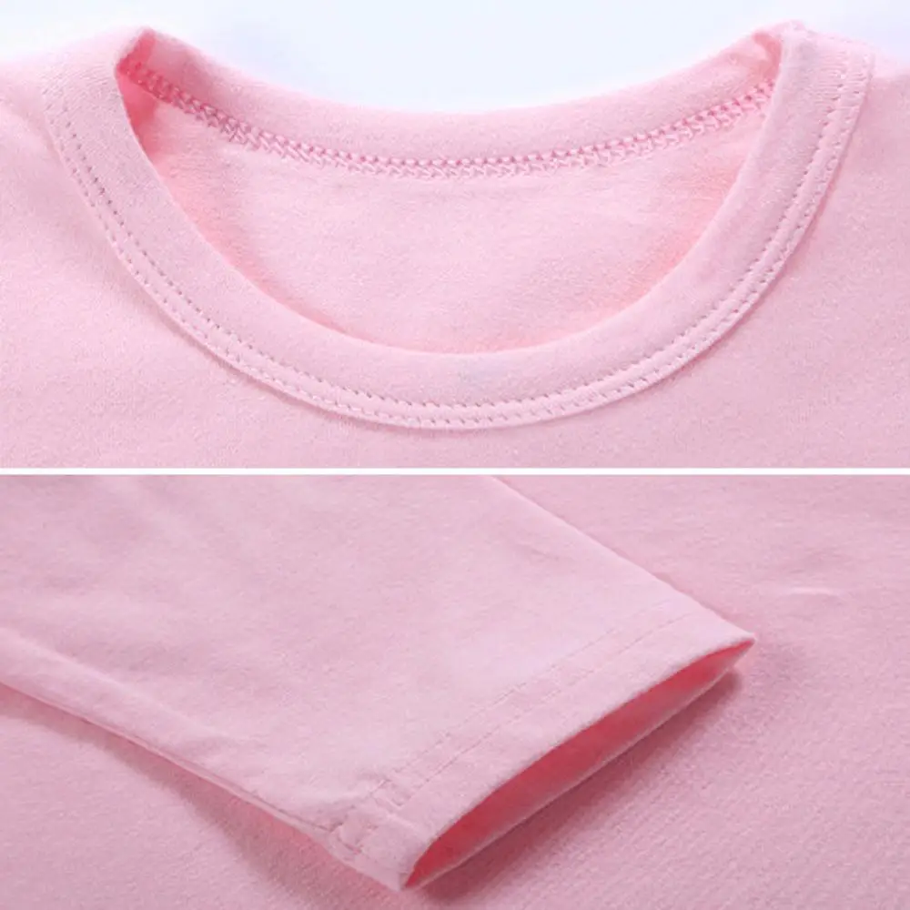 Осенне-зимний хлопковый комплект нижнего белья для мальчиков и девочек новые