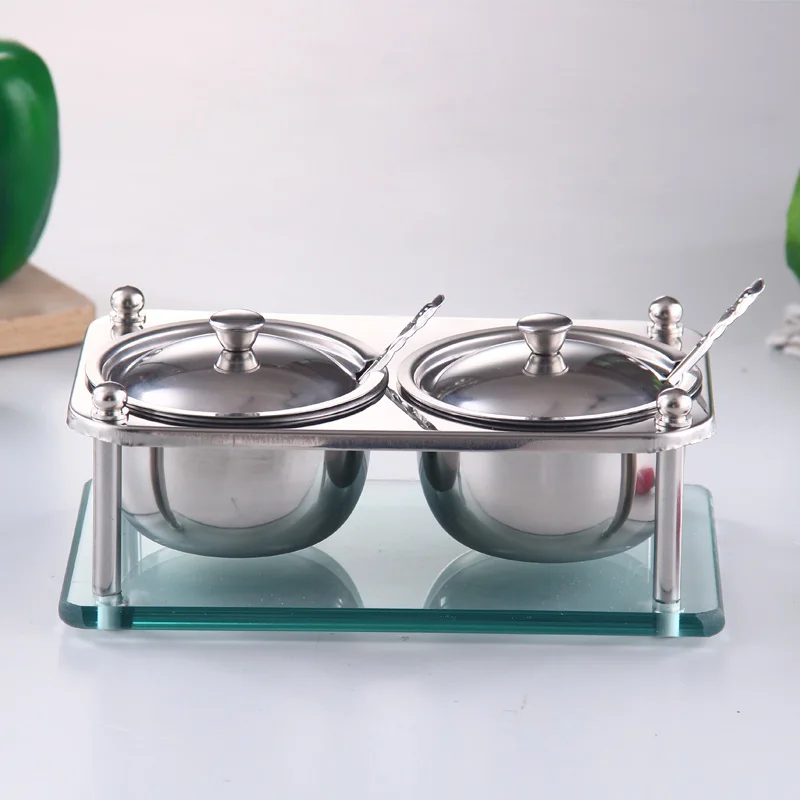 Набор креативных кухонных принадлежностей из нержавеющей стали стеклянная