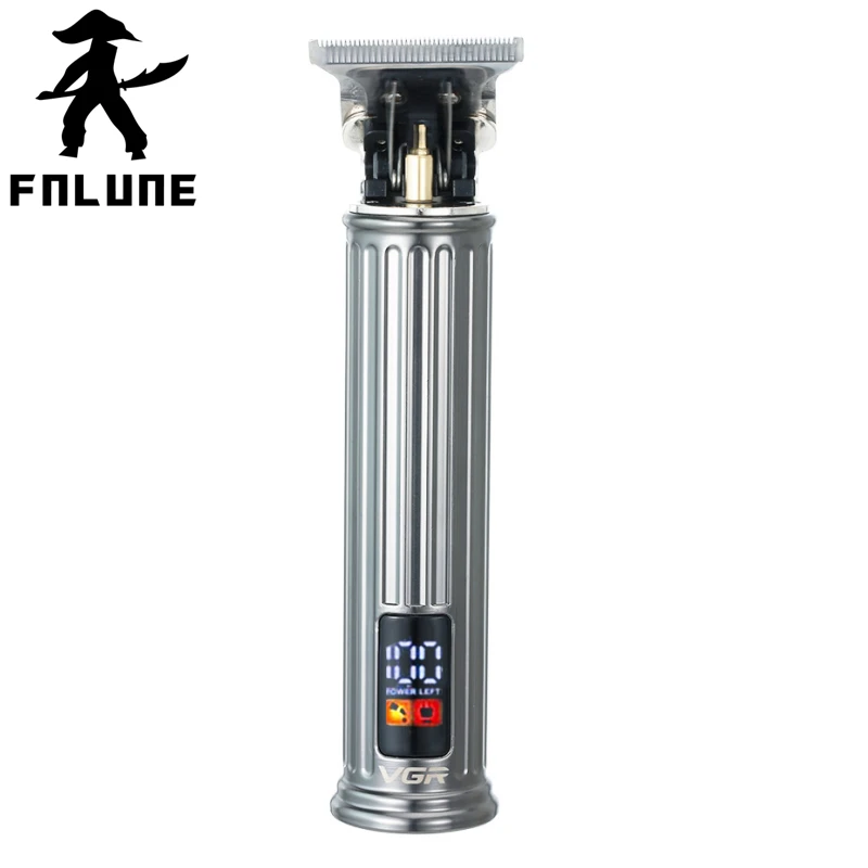 

Электрическая машинка для стрижки волос fnлуне, триммер для мужчин, перезаряжаемая машинка для стрижки бороды, Мужская машинка для стрижки волос