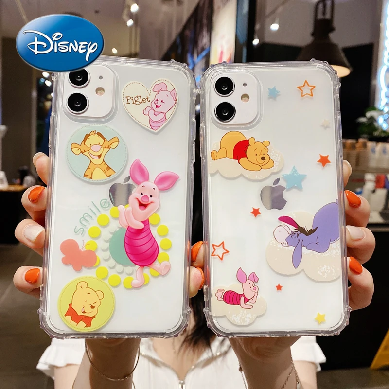 

Disney Phone Case for IPhone 7/8P/X/XR/XS/XSMAX/11/12Pro/12mini Pooh Phone Case Cover