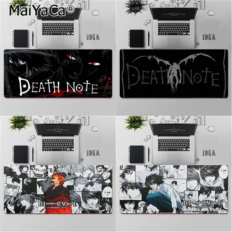 MaiYaCa Одежда высшего качества Death Note комиксов красивый коврик для мышки в стиле