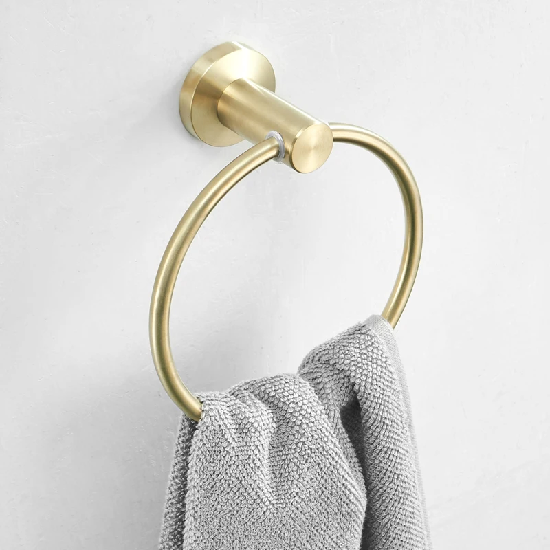 Держатель для полотенец из нержавеющей стали с полкой | Обустройство дома
