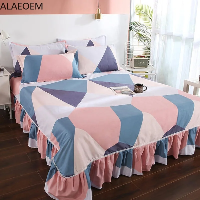 Постельное белье 1 шт. кружевная постельная юбка принцесса светильник кое