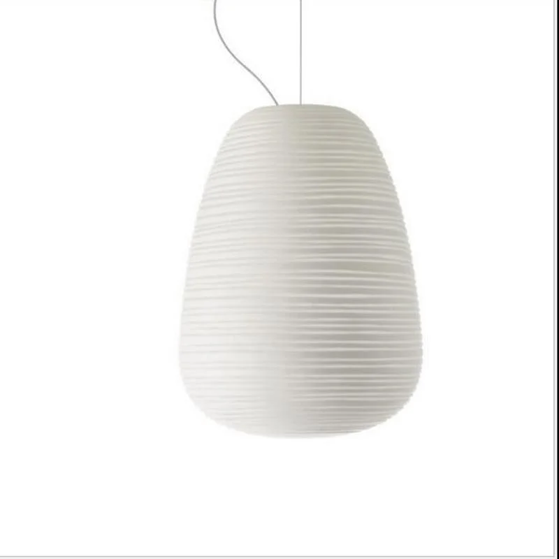 Nordic Творческий Foscarini ритуалов белый Стекло Led E27 подвесной светильник для