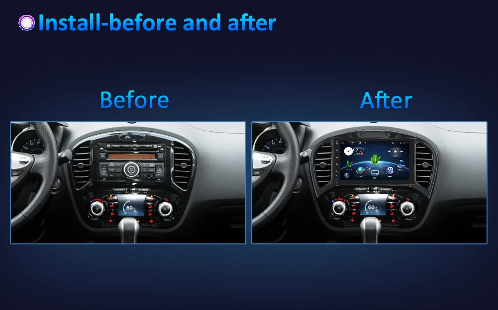 Автомагнитола с GPS автомобильный стерео мультимедийный плеер Android 10 0 для Nissan Juke