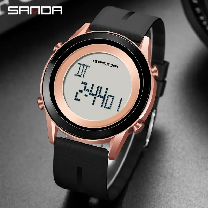 

Sanda New Sport Men's Watches Led Digital Watch Fashion Waterproof Military Electronic Wristwatches Clock Relogio Masculino 6026