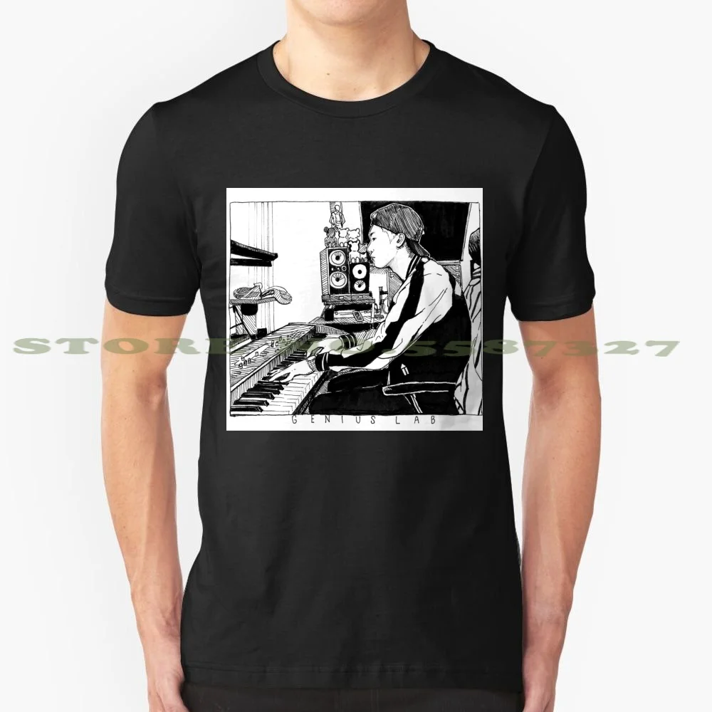 

Genius Lab Inktober Fashion Vintage Tshirt T Shirts Suga Yoongi Agust D Boys Kpop
