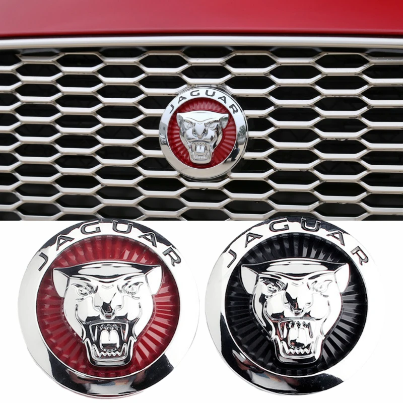 Автомобильный передний Гриль значок наклейка для Jaguar XF XJ XJL X Тип F PACE E I Type Xe s тип XE