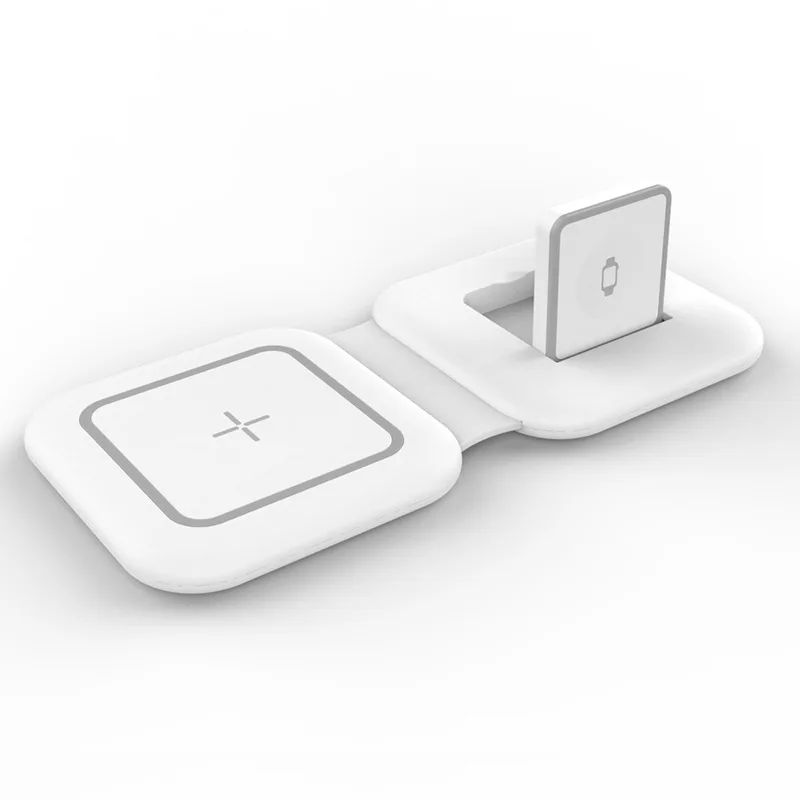 

New 15W Folding Magnetic wireless charger For iphone 8,11,12 pro phone charger wireless charging station for apple watch Airpods