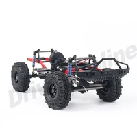 10 83 inch 275mm wheelbase assembled frame chassis with wheels for 110 rc crawler scx10 d90 mst tf2