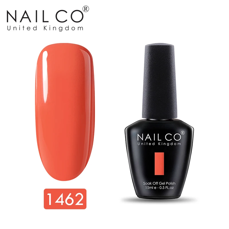 1462 NAILCO синяя серия лаков для ногтей 150 чистый цвет стойкий лак для ногтей Гибридный Esmalte дизайн ногтей гель лак - Цвет: 1462