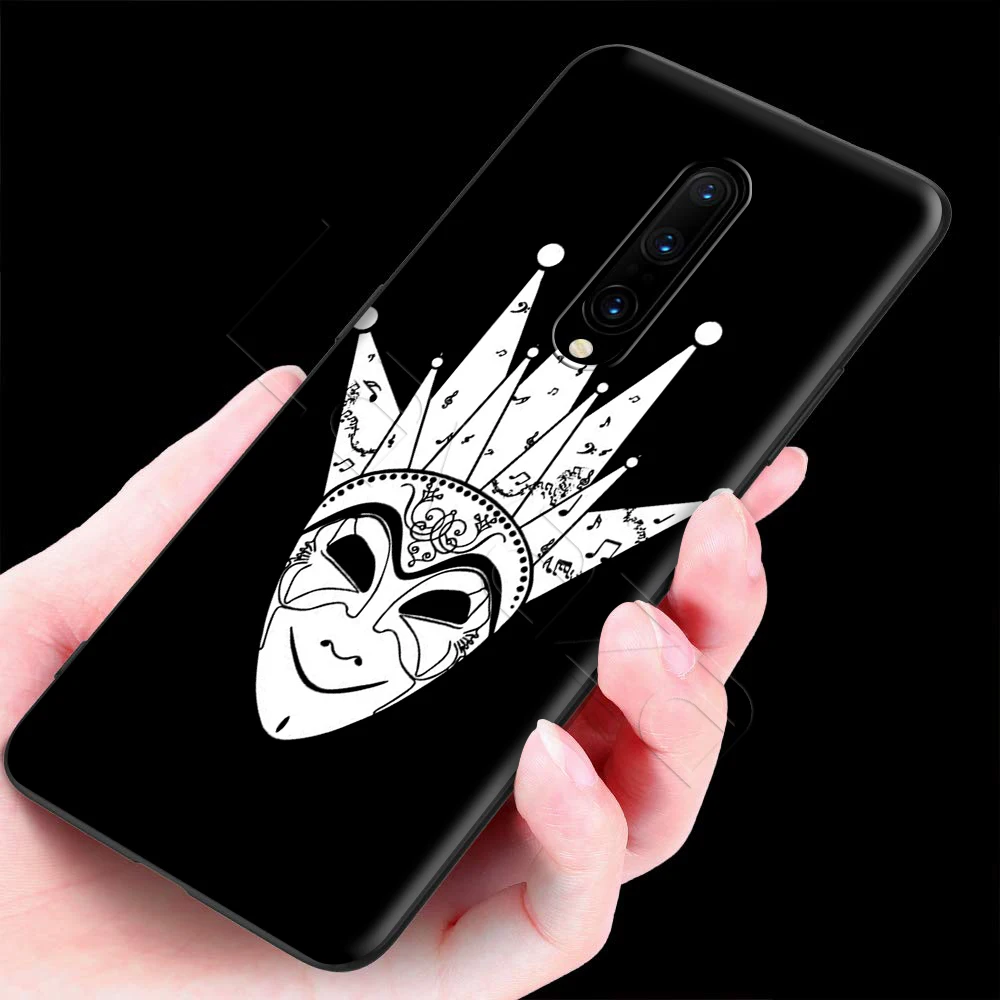 Lavaza DJ Boris Brejcha Silicone Case for Oneplus 7 Pro 6t 6 5t 5 |