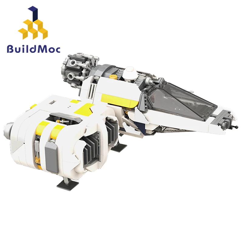 

Buildmoc Star Plan Movie BH-190 L-WING Horn Fighter 861PCS Bricks MOC Model Building Blocks Toys for Children DIY Toy Kids Gifts
