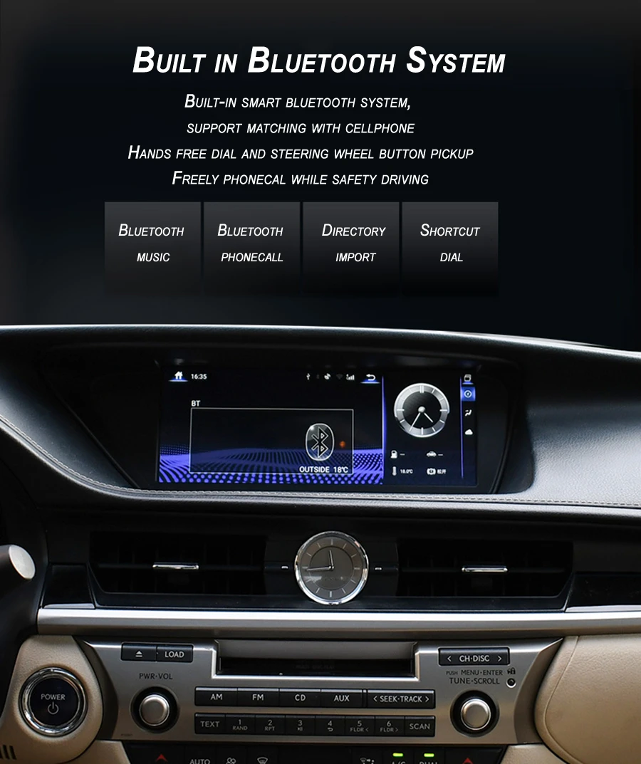 Автомобильный радиоприемник BT 4 Гб ОЗУ Android 10 для Lexus CT200h 2013 CT200 CT 200H 2017
