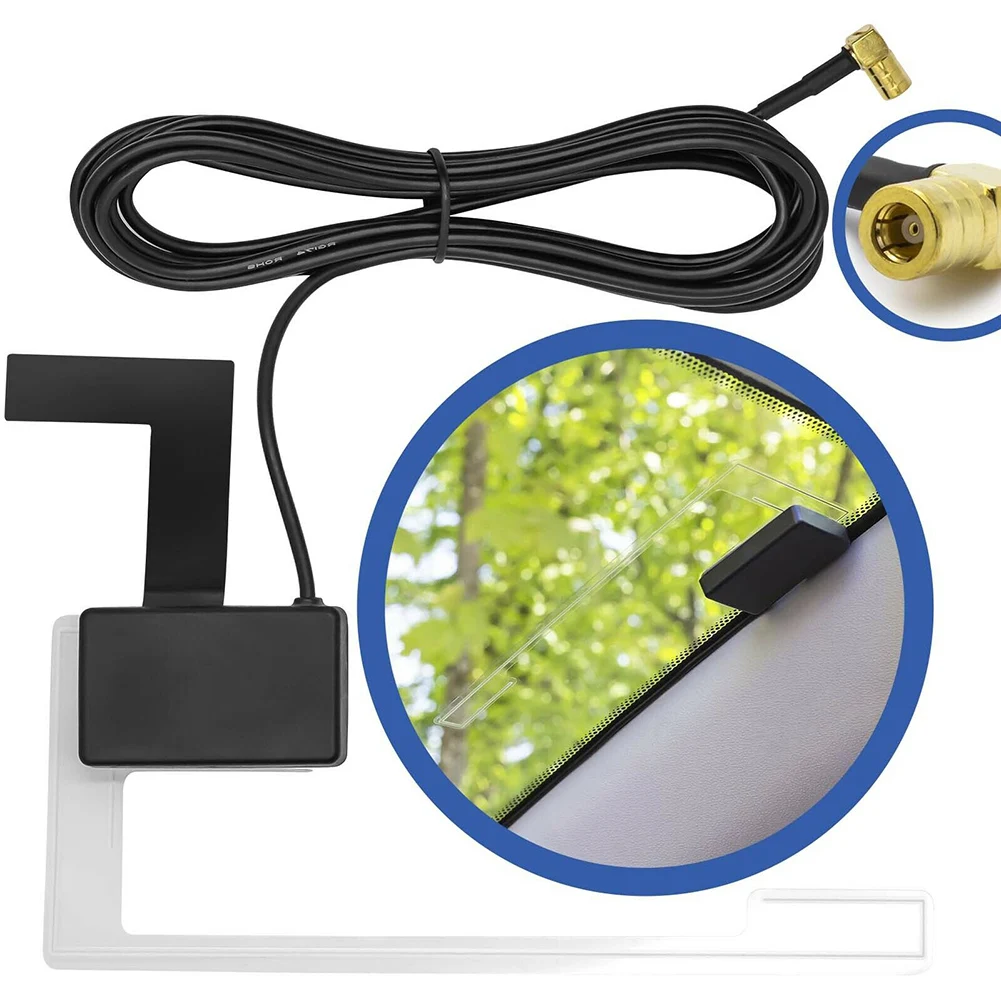 Дисковая антенна DAB активный радиоадаптер аксессуары простая установка для HSJ-19