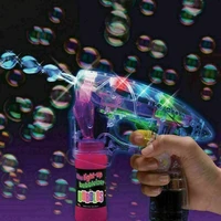 2 x bubble ray gun fun led bubble machine kids outdoor garden toy toy gun