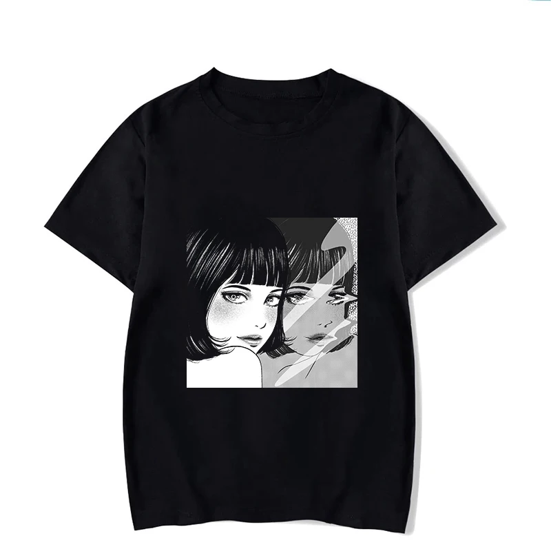 Футболка мужская удзумаки модная повседневная рубашка смешная хлопковая с