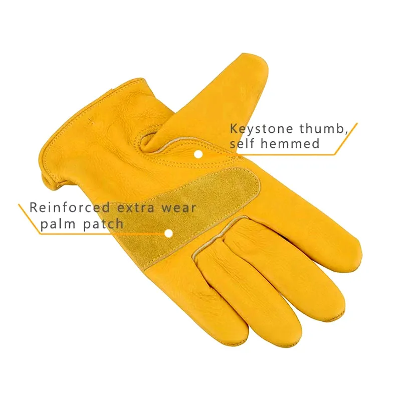 Перчатки мужские из натуральной воловьей кожи | Автомобили и мотоциклы