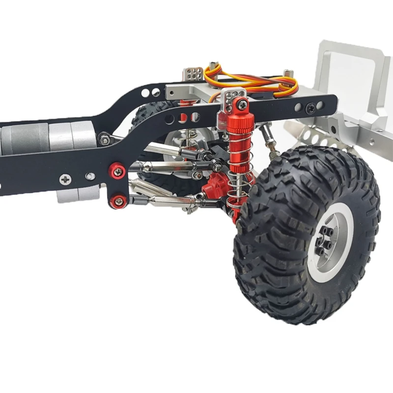 

4Pcs Metal Shock Absorber with Extension Seat for WPL C14 C24 MN D90 HS 18301 Wltoys A959 K929 Rc Car Upgrades