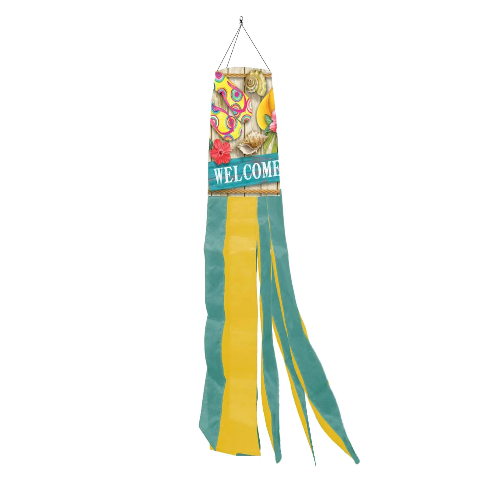 

Reflective Windsock Outdoor Scratch proof Windproof Fluorescent Reflective Windsock Waterproof Anti-Fade Hanging Flag