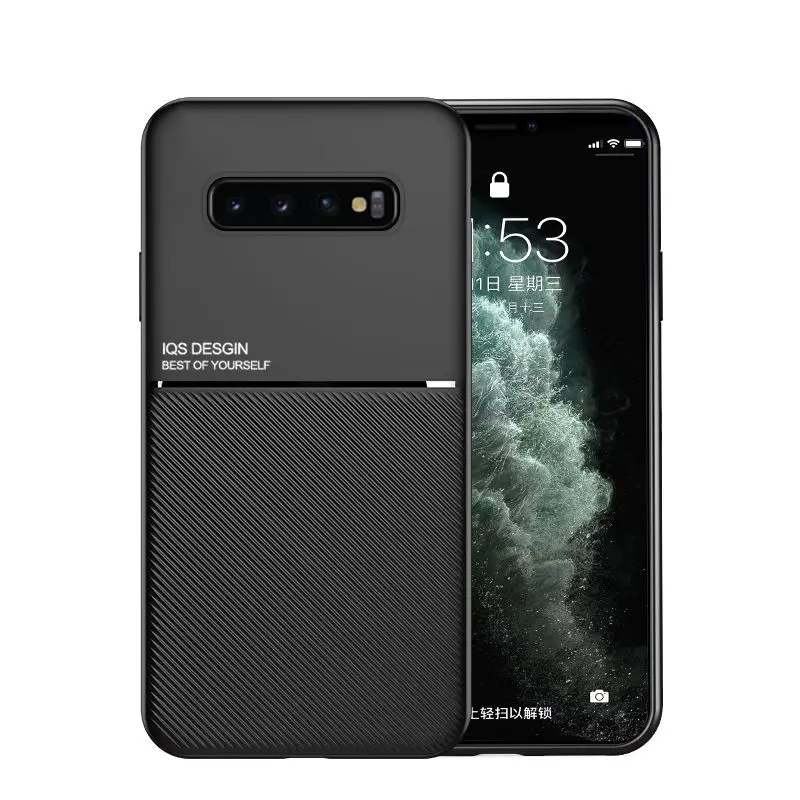 For Samsung S8 S9 S10 S20 S21 S22 Plus S10E S20 S21 ultra FE Case Frosted Stripe For Galaxy Note 8 9 10 20 Plus Simplicity Cover