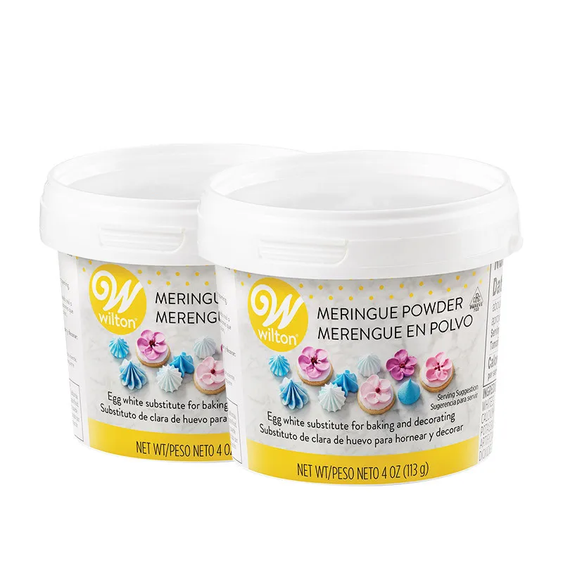 Wilton протеиновый крем порошок яичный белый пищевой Макарон помадка печенье