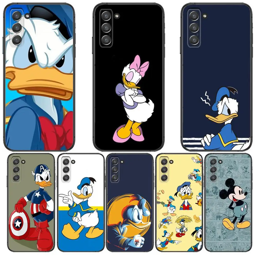 Popular Men Donald duck Phone cover hull For SamSung Galaxy s6 s7 S8 S9 S10E S20 S21 S5 S30 Plus fe 5G Lite Ultra Edge |