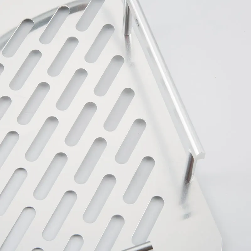 Полка для ванной комнаты алюминиевая треугольная стойка аксессуары органайзер