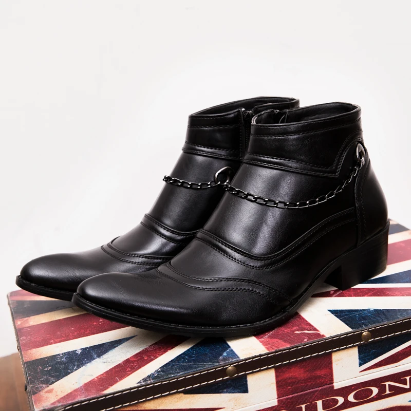 

Gentleman Fashion Oxford Shoes Party Flat For Men Designer Men's Non-slip Office Business Wear-resistant High Quality Brand