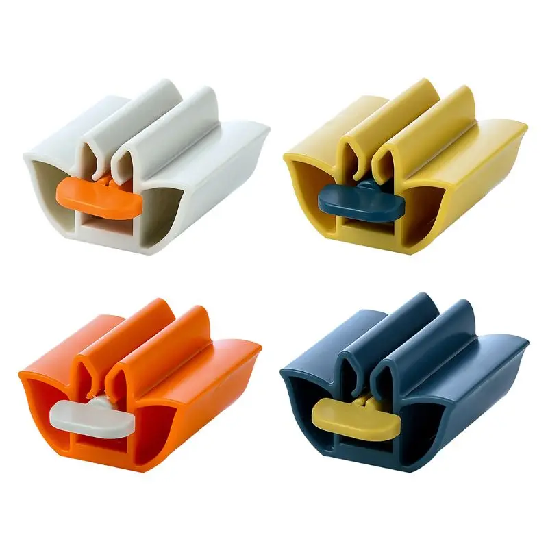

Multifunction Toothpaste Squeeze Facial Cleanser Manual Squeezer Clip Dispenser Holder Bathroom Accessories