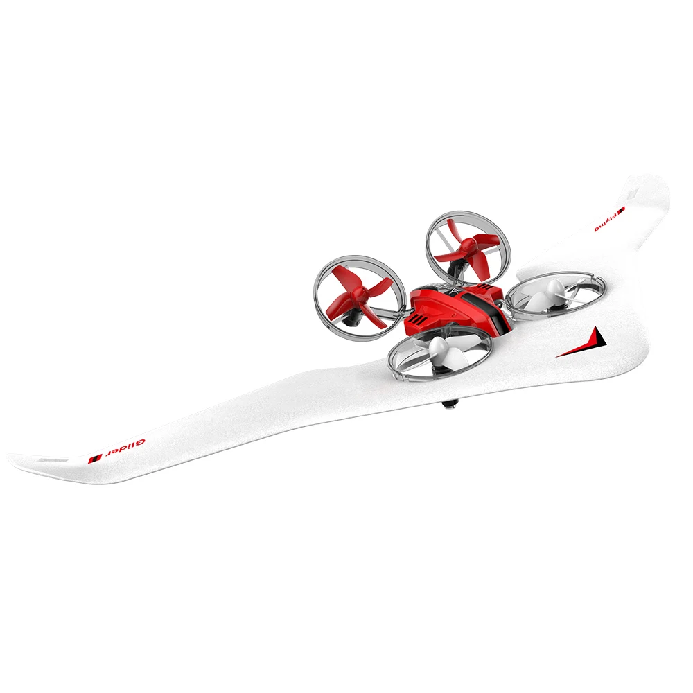 L6082 RC Drone Airplane Hovercraft 3 in 1 Quadcopter Headless Mode Glider Airship 2.4G Multi-functional Boat Remote Kids Toys | Игрушки и