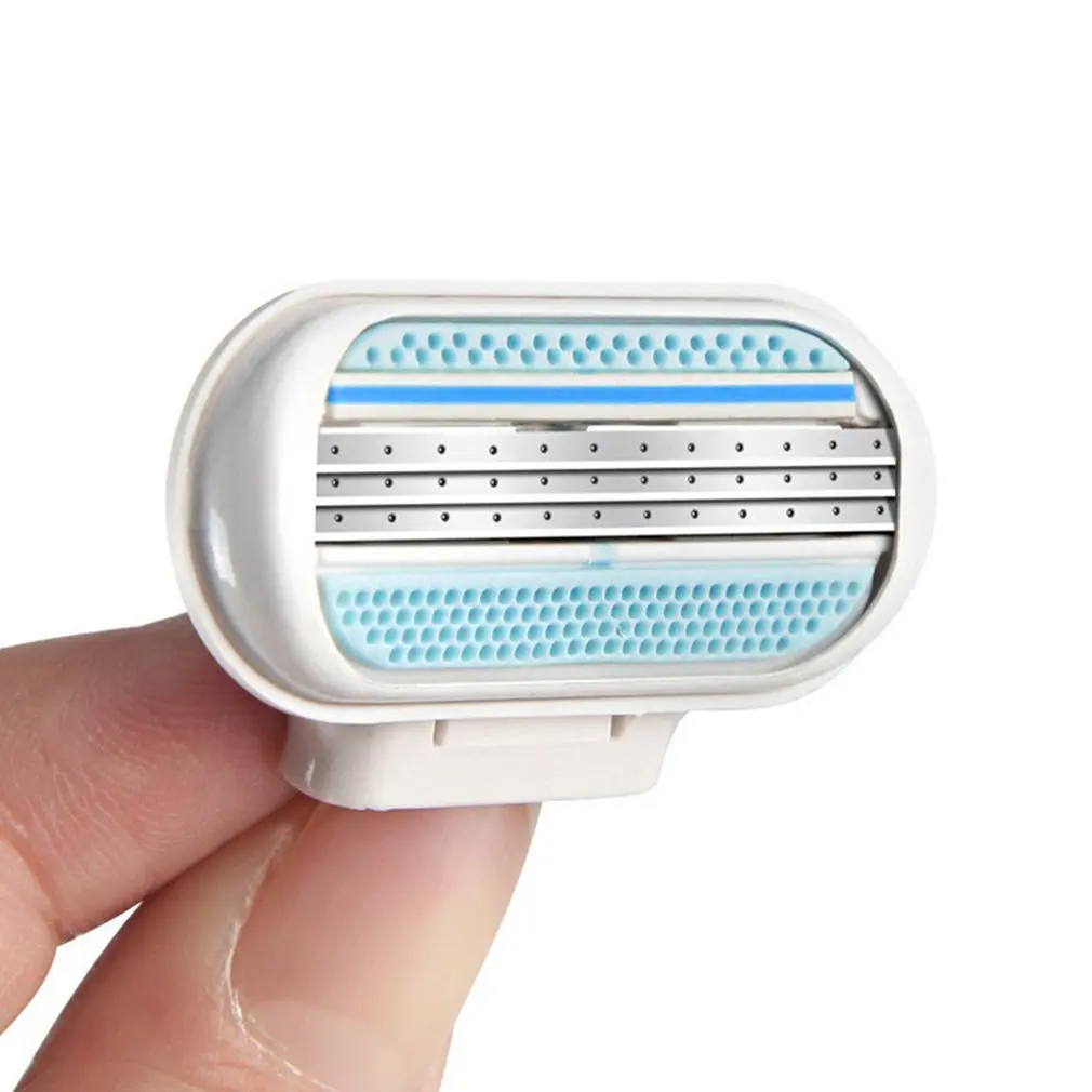 

4pcs Beauty Safety Female Razor Blade Shaving Women Blades Woman Shaver Razor Blades Replacement Head