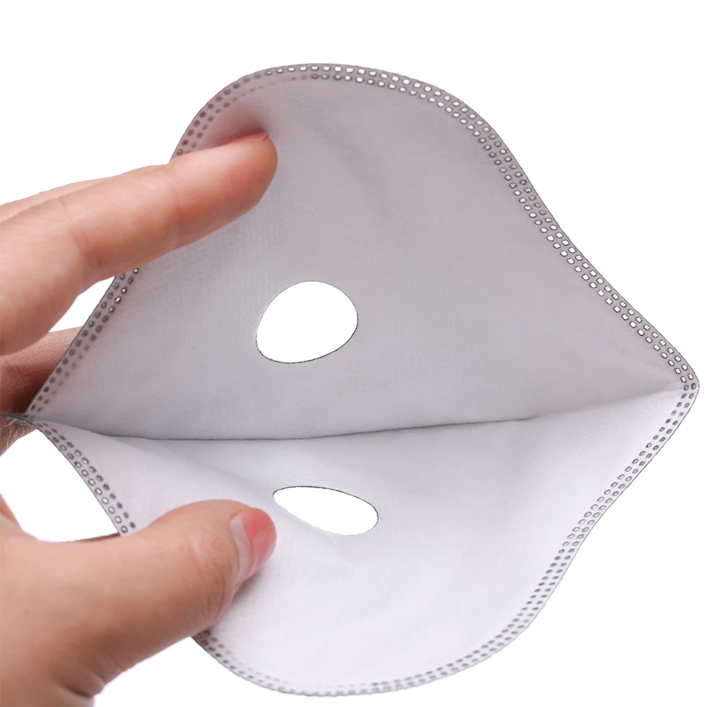 Маска для лица с активированным углем и дышащим волокном 5 слоев фильтр