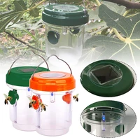 solar led gardening fly trap insect trap drosophila fruit fly wasp non toxic insect repellents garden park insect catcher tool