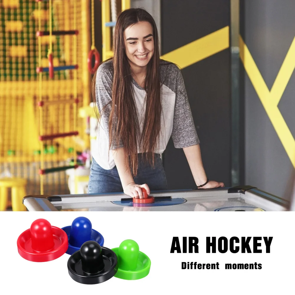 

1 Set Air Hockey Pushers and Pucks Air Hockey Game Table Replacement Accessories