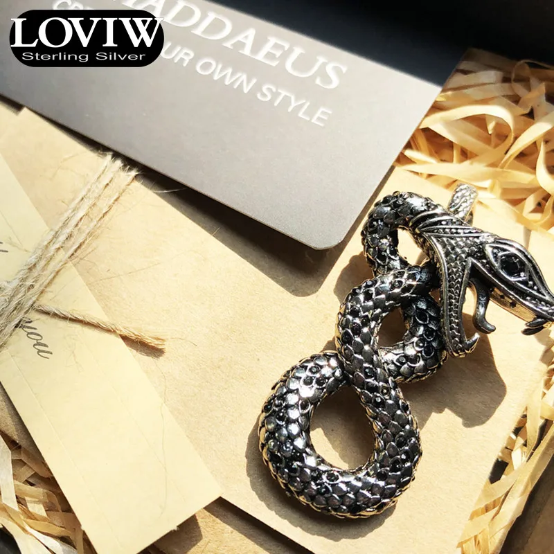 Кулон питон новые модные ювелирные изделия Прямая поставка ожерелье аксессуары