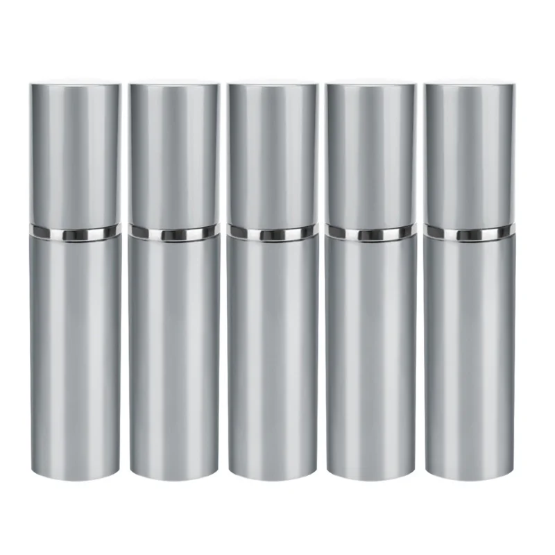 

5 Pieces Of UV Perfume Spray Glass Spray Bottle 5ml Perfume Spray Bottle Sprayer Fine Mist Bead Empty Perfume Bottle Sprayer