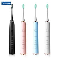 boyakang sonic electric toothbrush 5 cleaning modes ipx7 waterproof smart timing dupont bristles usb charger adult byk35