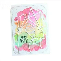 kite model metal cutting dies scrapbooking stencil for album paper diy gift card decoration embossing dies new