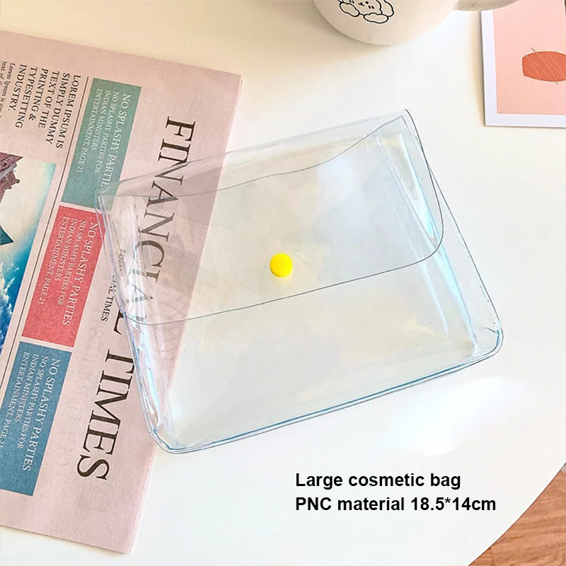 Ins кнопки для хранения косметики сумки Корейская версия Портативный пенал ручек