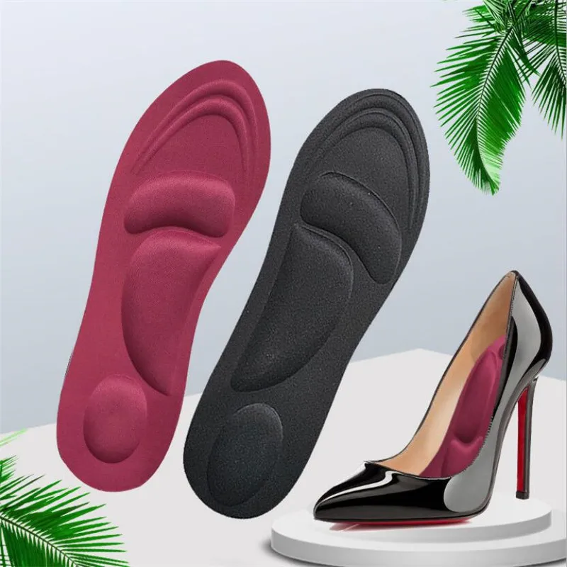 4D Memory Foam стельки Плоскостопие забота о ногах подошва обуви ортопедические