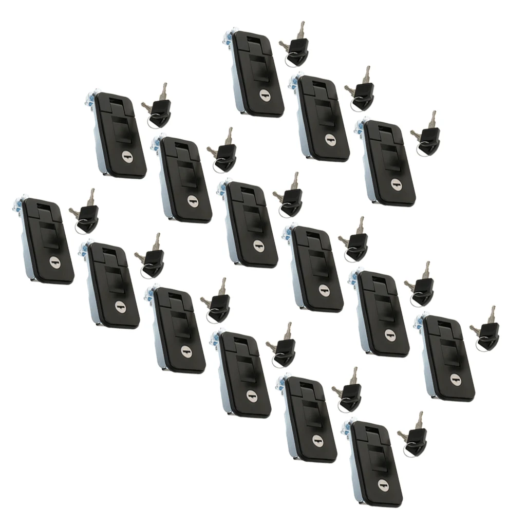 15 Black Compression Lock Latch Toolbox Camper Trailer Truck 4x4 4WD Caravan | Автомобили и мотоциклы