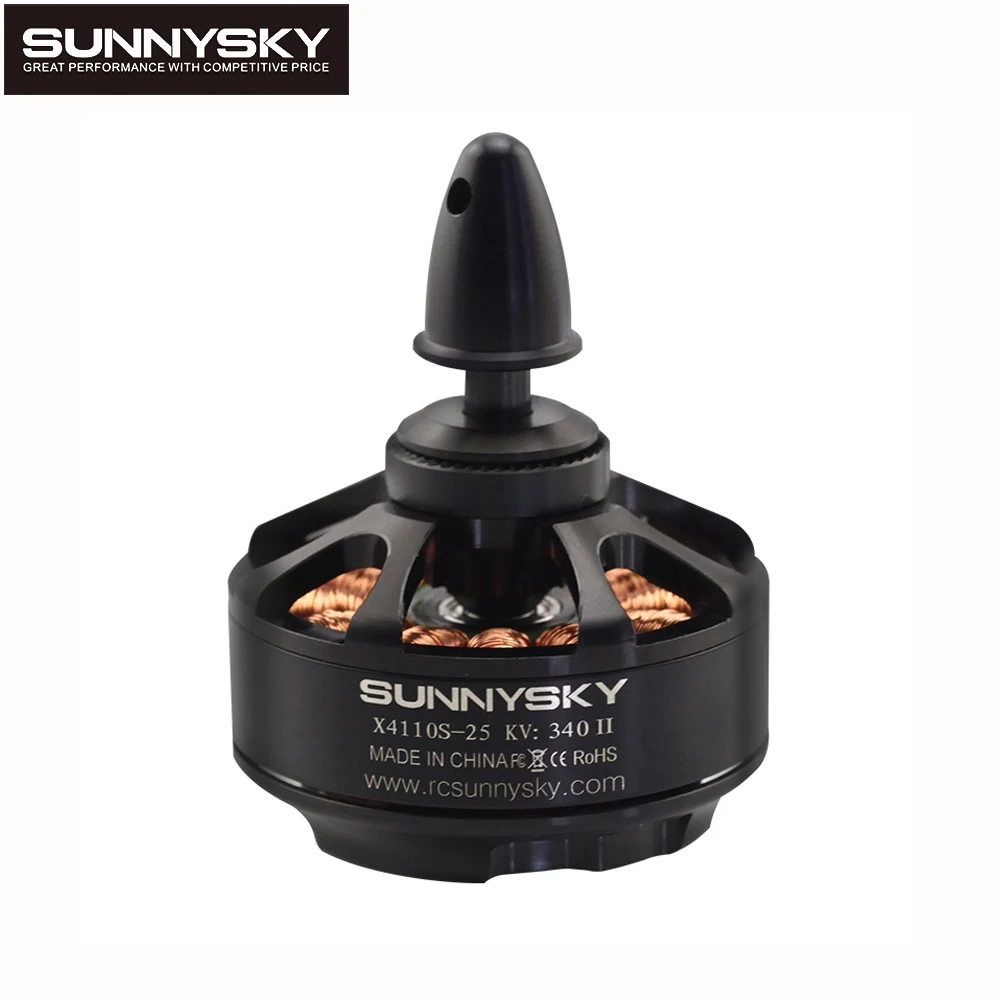 4 шт./лот Sunnysky X4110S 340KV 400KV 460KV 580KV 680KV 4S 6S бесщеточный двигатель для RC Мультикоптер