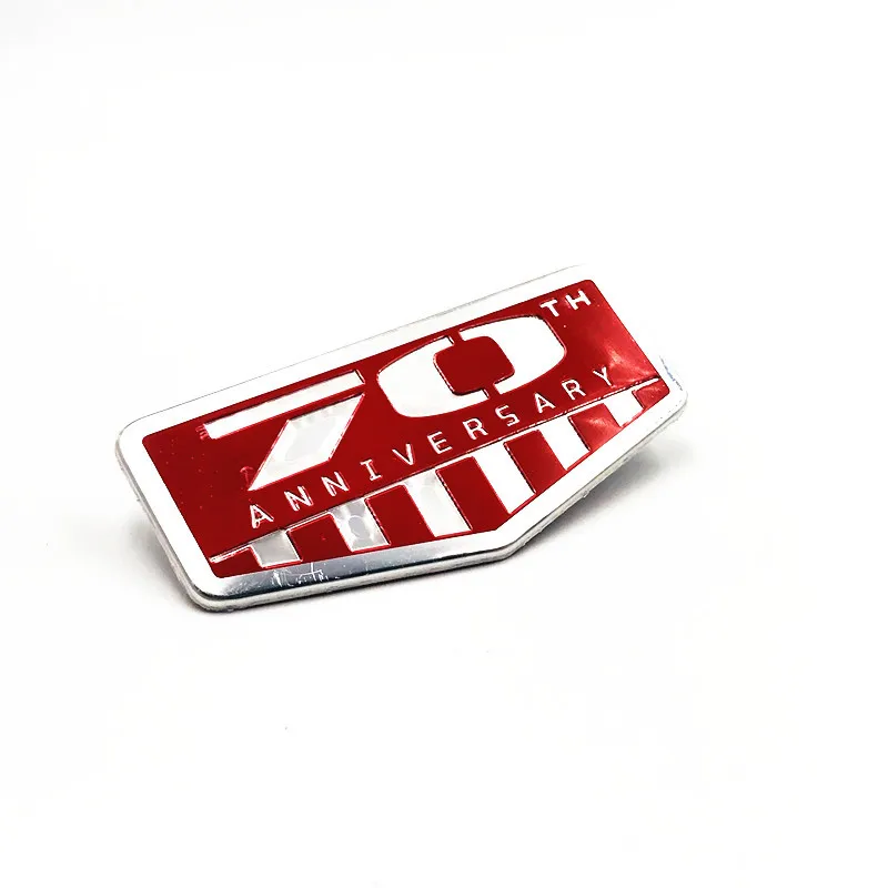 B Style Red 70th юбилейное издание кузова боковое крыло задний багажник наклейка для Jeep Wrangler JK TJ Grand Cherokee Компас Патриот Ренегат - Название цвета: B Style Red