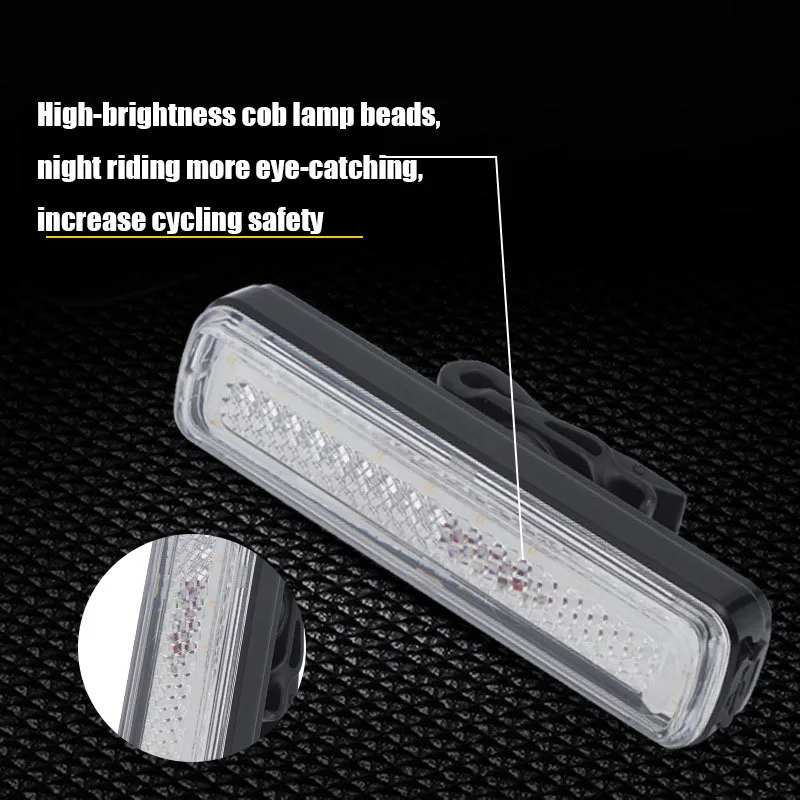 

100 LM Bike Tail Light MTB Rechargeable COB LED USB Taillight Mountain Safety Warning Bicycle Rear Light Bicycle Lamp