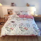 Покрывало на кровать 200x200 простой пододеяльник с цветочным рисунком 240x220 односпальный двуспальный Королевский размер покрывало на постельное белье