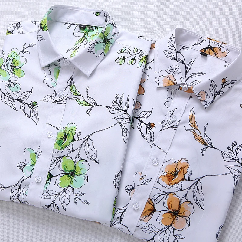 

Loldeal Men Hawaiian Shirt New Casual Printing Short Sleeve Polyester Fiber