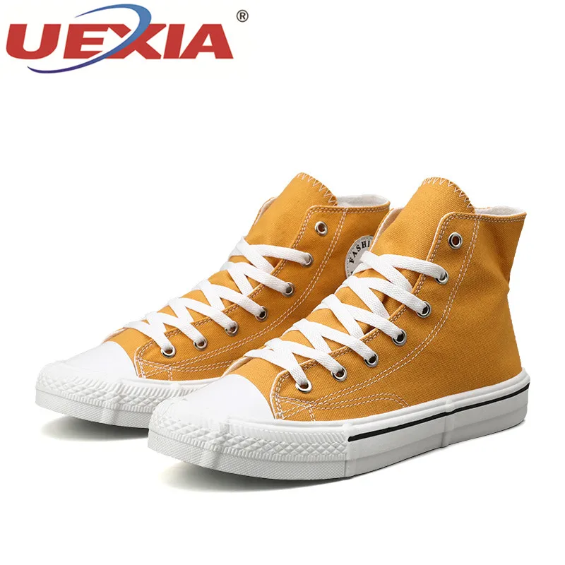 UEXIA/Новинка 2019 года Роскошные Брендовые мужские модные высокие кроссовки сезон