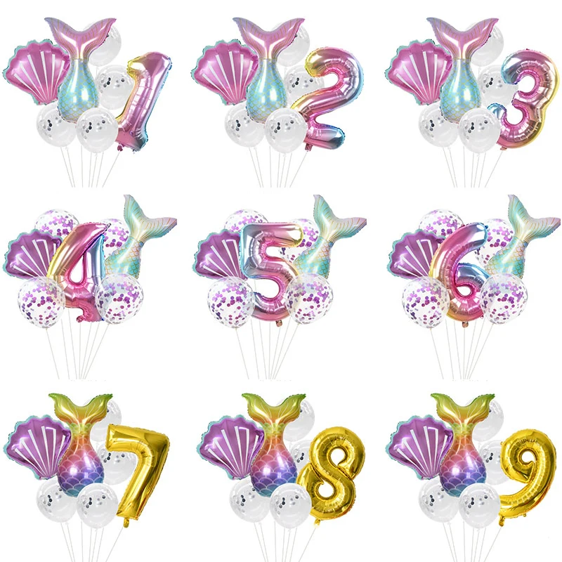 1 комплект детское украшение для дня рождения вечеринки воздушные шары в виде