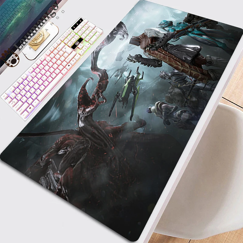 

Mouse Mat Mouse Pad Anime Deskpad Table Pad Xxl PC Gamer Cabinet Gaming Mats Mause Keyboard Extended Desk Beautiful Warframe Pad